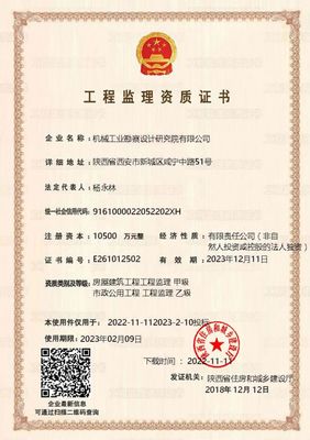喜報│機勘院成功獲批工程監理（房屋建筑工程）專業甲級資質，服務能力再攀高峰